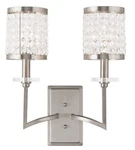 Livex Lighting 50572-91 Grammercy Wall Sconce Brushed Nickel. Fixed Price $559.97.