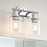 Faymart Lighting 2-LIGHT Bathroom Vanity Fixture Over Mirror,chrome. Fixed Price $77.54.
