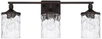 Capital Colton 24" Wide Bronze 3-LIGHT Vanity Bath. Fixed Price $158.40.