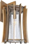 Wall Sconce Kalco Ronan Mid-century Modern 1-LIGHT Medium Bronze Clear Glass. Fixed Price $2559.00.