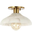 Jonathan JYL1207A Amara 10" 1-LIGHT Mid-century Classic Alabaster/iron. Fixed Price $146.96.