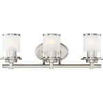 Designers Fountain 6693-SP Essence Bathroom Vanity Light Satin Platinum. Fixed Price $138.75.