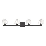 Savoy House 8-1239-4 Castello Light 35"W Led Vanity Black. Fixed Price $418.00.