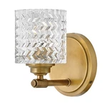 Hinkley Lighting Elle Bath Single Light, Sconce, Heritage Brass - 5040HB. Fixed Price $135.15.