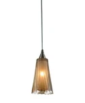 Elk Lighting Encapsulate Halogen Single Pendant, Tea Stained Glass 31148/1. Fixed Price $129.95.