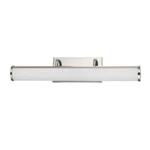Cal Lighting Led 26W, 5" Acrylic And Metal Vanity Light, Steel LA-8604-M. Fixed Price $295.00.