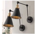 Jonathan Y Rover 7" Adjustable Metal Led Wall Sconce Black Brass Gold Set Of 2. Fixed Price $89.90.