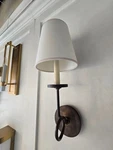 Visual Comfort Chd 1610AB-NP Symmetric Twist Sconce In Antique Burnished Brass. Fixed Price $299.00.