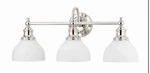 Hudson Valley Lighting Sutton 26" Wide Bathroom Vanity 5903-PN. Fixed Price $449.99.