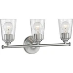 Nuvo Lighting 60/7183 Bransel Bathroom Vanity Brushed Nickel. Fixed Price $171.99.