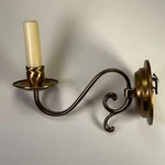 Holtkotter Leuchten 2701/1 Fine Traditional Flemish Wall Sconce Antique Brass. Fixed Price $50.00.