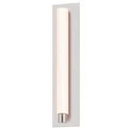 Sonneman 2443-DT Nickel Tubo Slim 21" Led Bathroom Bar With Drum Trim. Fixed Price $640.00.