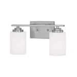 Millennium Lighting 3182-SN 2-LIGHT Bathroom Vanity Satin Nickel New. Fixed Price $35.99.