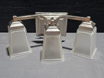 Allen & Roth Elloree Light Brushed Nickel Vanity - LWS3075C. Fixed Price $64.99.