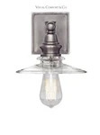 Visual Comfort, Chapman & Myers Indoor Wall Sconce, 2473AN-CG -antique Nickel. Fixed Price $381.49.