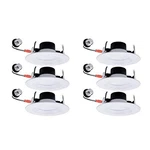 Utilitech 6-PACK 65-WATT Equivalent White Dimmable Recessed Downlight (5-IN O.... Fixed Price $123.28.
