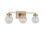 Generation Lighting 4001803-848 Renny 31 In. 3-LIGHT Satin Brass Vanity. Fixed Price $34.43.