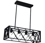 Pretoy Kitchen Light Fixture Black Farmhouse Chandelier 4 Metal Industrial. Fixed Price $74.99.