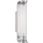 Crystorama JAR-2301-PN Jarvis Bath Sconce Wall Light In Polished Nickel. Fixed Price $398.00.