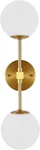 Modern Wall Sconce 2-LIGHTS Industrial Mid Century Bathroom Vanity Light.... Fixed Price $116.99.