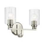Gioe Light Bath VANITY-10.5 Inch Tall And 14.25 Wide-brushed Nickel. Fixed Price $169.99.