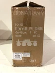 Jonathan Marais 29.75 In. 4-LIGHT Black/brass Gold /glass Vanity. Fixed Price $43.55.