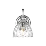 Golden Lighting Audra 1-LIGHT Wall Sconce, Pewter/clear Glass 6952-1WCH-CLR. Fixed Price $99.99.