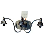 Quoizel Bathroom Vanity Wall 3 Lights Copper Bronze ET8597CU Frosted. Fixed Price $55.25.