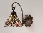 Meyda Tiffany 18721 Wisteria 7"W Light Wall Sconce - Multicolor. Fixed Price $260.85.