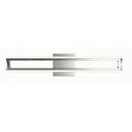 Afx Lighting Cass Sconce, Led 24W/2400LM/120V, Nickel - CSSV2404L30D1SN. Fixed Price $171.00.