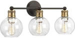 Progress Lighting P300051-020 Hansford 3-LIGHT Clear Glass Coastal Vanity. Fixed Price $64.95.