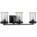 Progress Lighting Winslett Collection 3LIGHT Clear Seeded Glass Coastal Bath. Fixed Price $108.00.