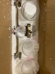 Millennium Lighting 8123-MG 27 In. 3-LIGHT Modern Gold Vanity. Fixed Price $219.99.