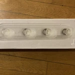 Nib Hampton Bay Bath Bar Brushed Nickel 24"X4.5" Sku 108 898 Modern Classic. Fixed Price $39.99.