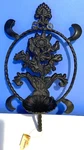 Rare Vintage Privilege Int'l Black Heavy Hand-forged Iron Wall Sconce-nwt. Fixed Price $24.00.