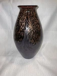 Dale Tiffany Copper Aventurine Art Glass Vase Cambridge Collection. Fixed Price $140.00.