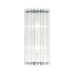Eurofase Glasbury Light 14" Wall Sconce, Nickel/clear 47241-022. Fixed Price $340.00.
