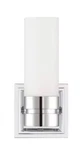 Park Harbor Como Polished Chrome Light Bathroom Sconce Frosted Glass PHVL2101L. Fixed Price $34.99.
