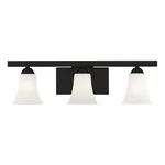 Livex Lighting 3 Black Bath Vanity. Fixed Price $165.99.