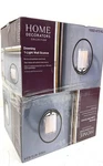 2PK Home Decorators Collection 1-LIGHT Polished Nickel/corona Bronze Wall Sconce. Fixed Price $59.99.