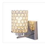 Home Decorators Reyna 1-LIGHT Chrome Wall Sconce With Glass Beads. Fixed Price $28.90.