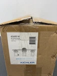 Kichler Brinley 24" 3-LIGHT Vanity With Clear Glass, Brushed Nickel Finish. Fixed Price $63.99.