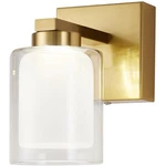 Artcraft Lighting AC7391BR Saville Led Inch Brass Bathroom Sconce Wall. Fixed Price $108.36.