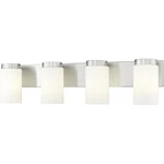 Z-lite 746-4V-BN Burk Bathroom Vanity Light Brushed Nickel. Fixed Price $250.00.