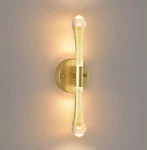 Illus 6W 4000K Led Gold Wall Sconce, Crystal Vanity Light With Bubble. Fixed Price $49.99.