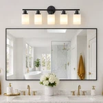 31" Vanity Bathroom Mirror 5 Lights Wall Lamp Dressing Led Sconce Fixture. Fixed Price $63.99.