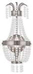 Livex Lighting 51872-91 Valentina Wall Sconce Brushed Nickel. Fixed Price $199.98.