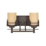 Designers Fountain Mission Ridge 15 Inch 2 Light Bath Vanity. Fixed Price $51.99.