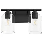Matte Black Two Light Vanity From The Tribute Collection. Fixed Price $188.00.