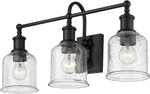 Modern Black 3-LIGHT Vanity Fixture Stylish Bathroom Lighting. Fixed Price $243.99.